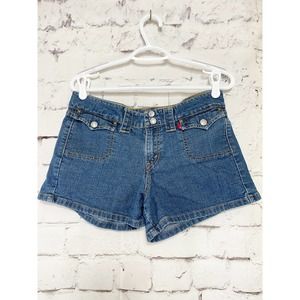 Levis Famian Denim Jean Shorts Juniors Size 9